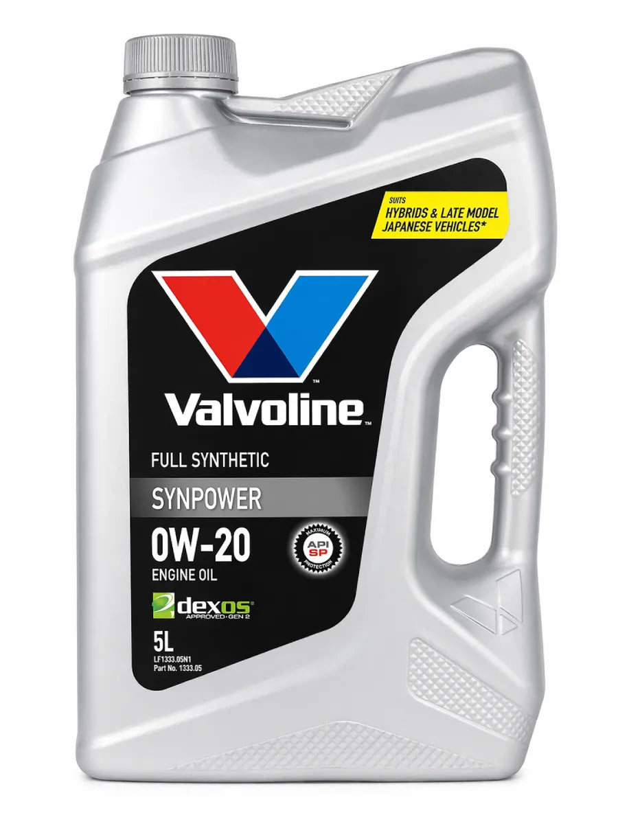 Valvoline SynPower 0W-20 Full Synthetic Engine Oil 5L