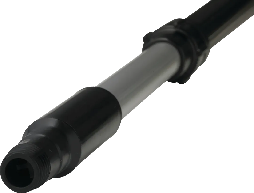 Vikan Aluminium Telescopic Waterfed Handle Quick Coupling 32mm 1060-1600mm Black