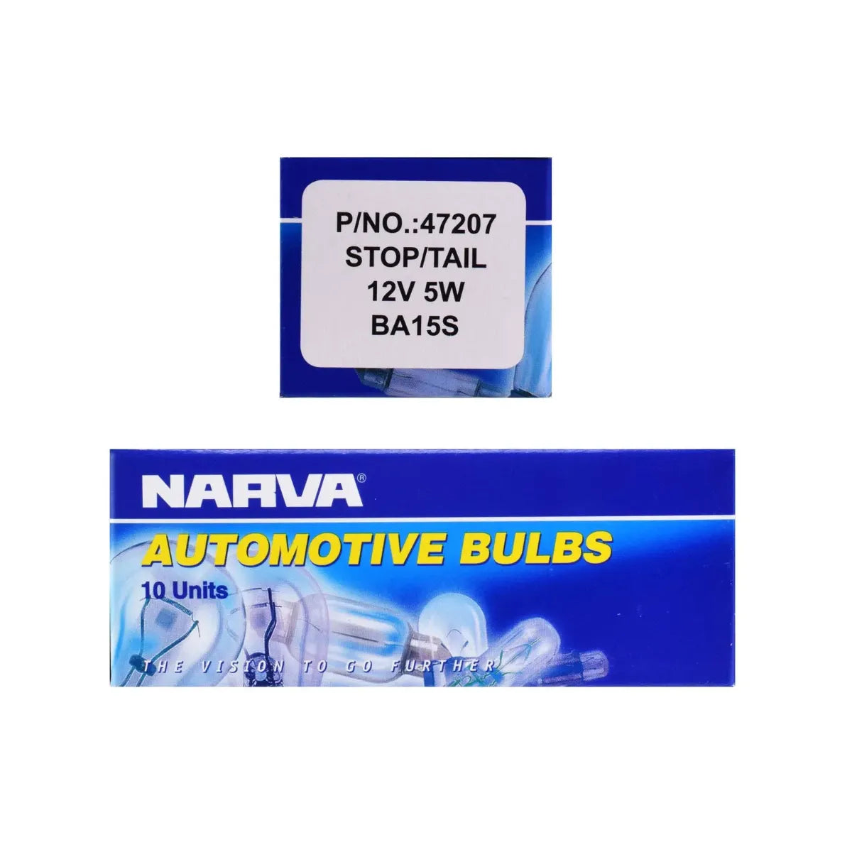 Narva 12V 5W R5W BA15S Incandescent Globe Box Of 10
