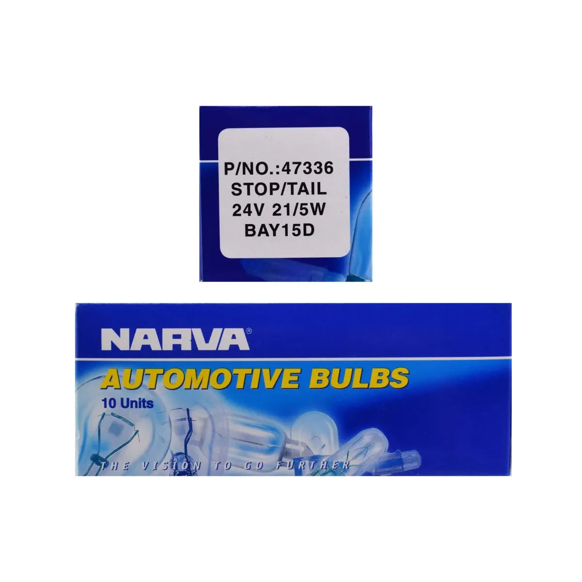 Narva 24V 21-5W P21-5W BAY15D Incandescent Globe Box Of 10