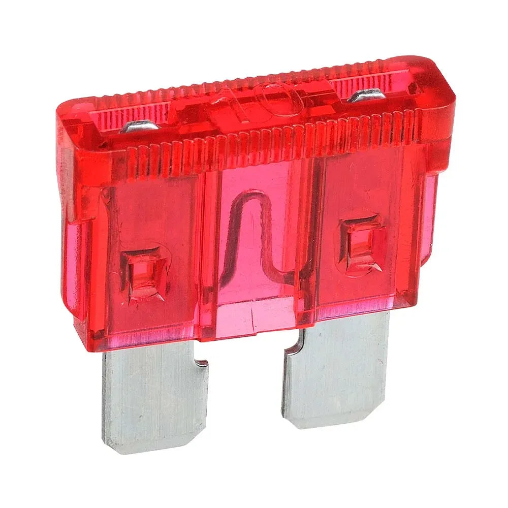Narva 10A Red Standard ATS Blade Fuse Box Of 50