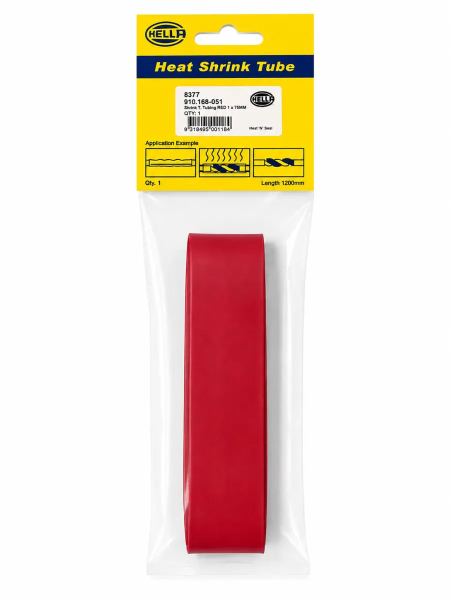 Hella Red Heat Shrink Tubing 19mm 1.2m