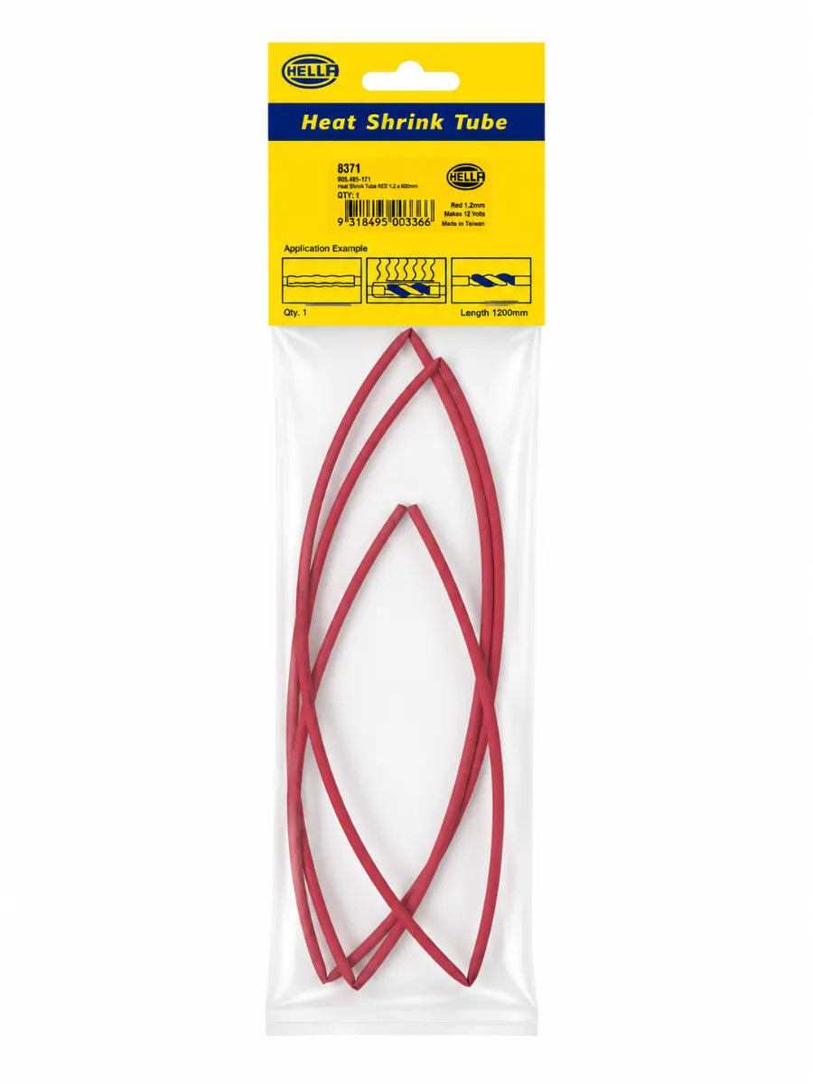 Hella Red Heat Shrink Tubing 2.4mm 1.2m