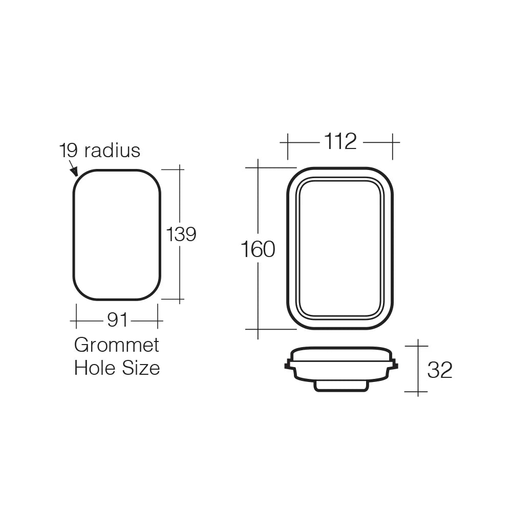 Narva Model 45 LED Reverse Lamp Kit White 9-33V