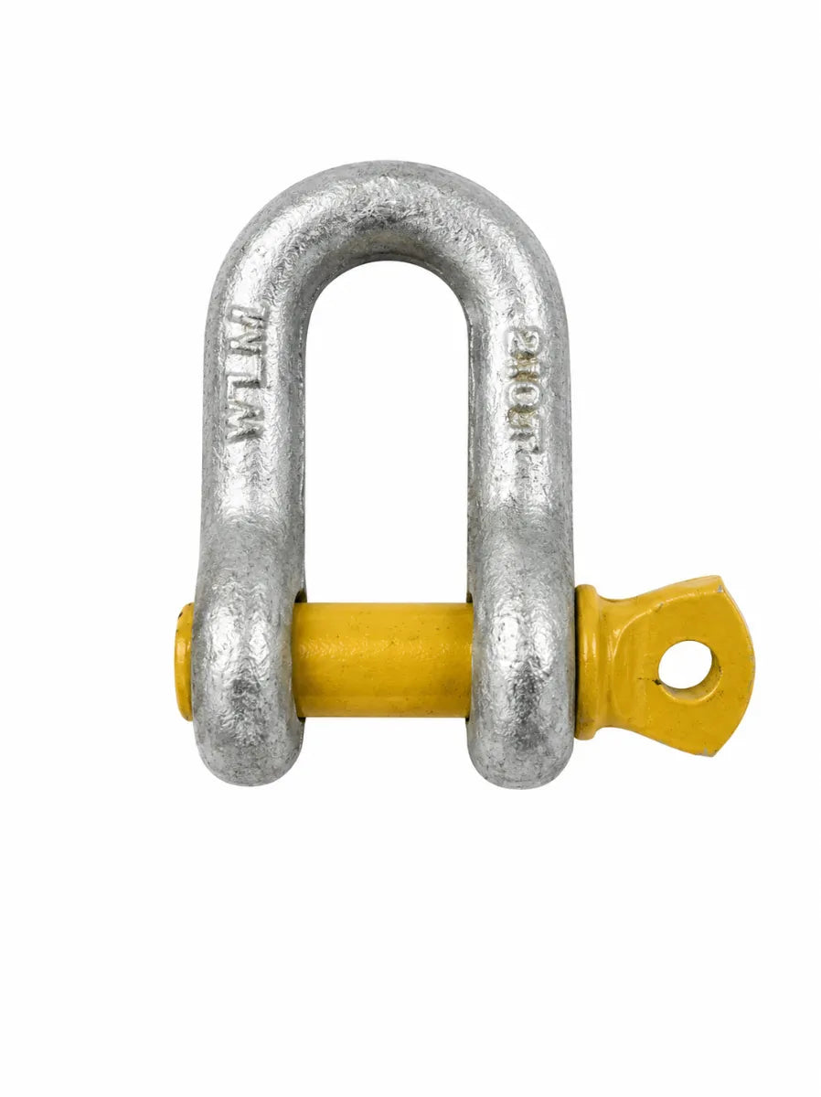 Austlift D-Shackle 3/8" 1-Tonne Grade S Galvanised AS2741