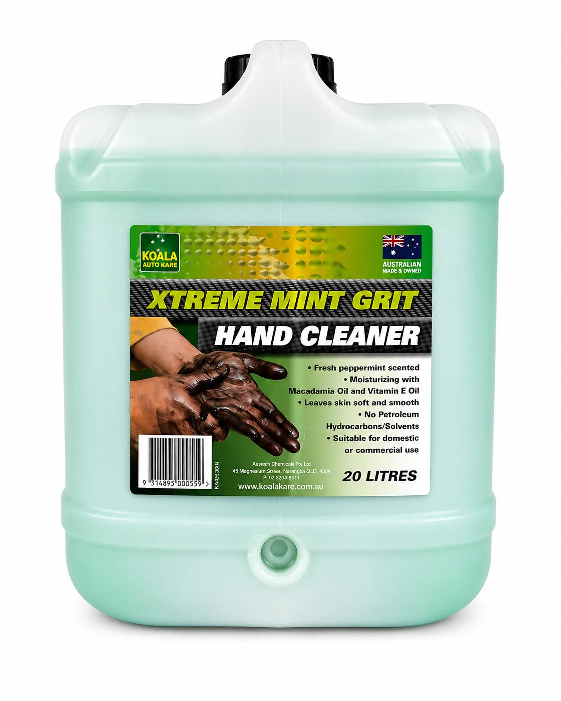 Koala Auto Kare Xtreme Mint Grit Hand Cleaner