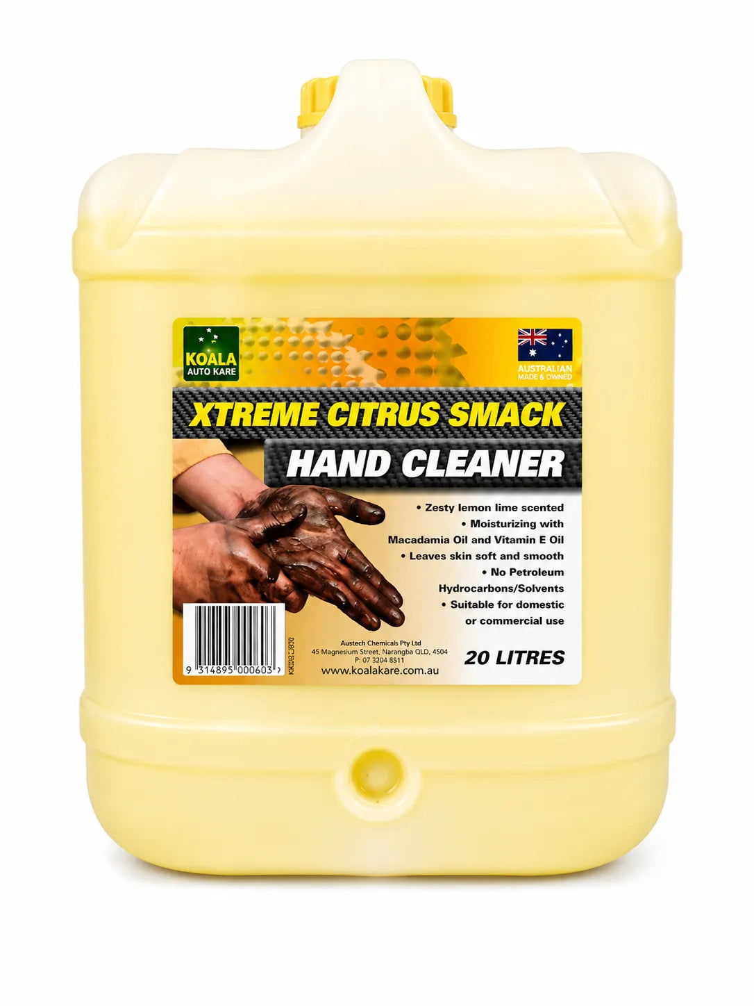 Koala Auto Kare Xtreme Citrus Smack Non-Grit Hand Cleaner