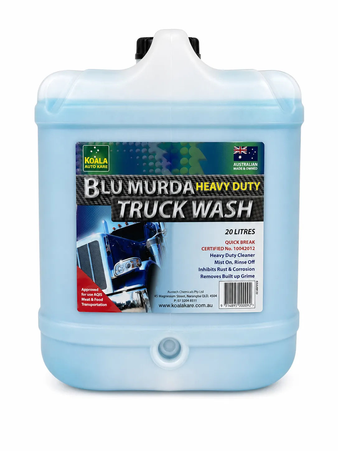 Koala Auto Kare Blu Murda Heavy Duty Truck Wash