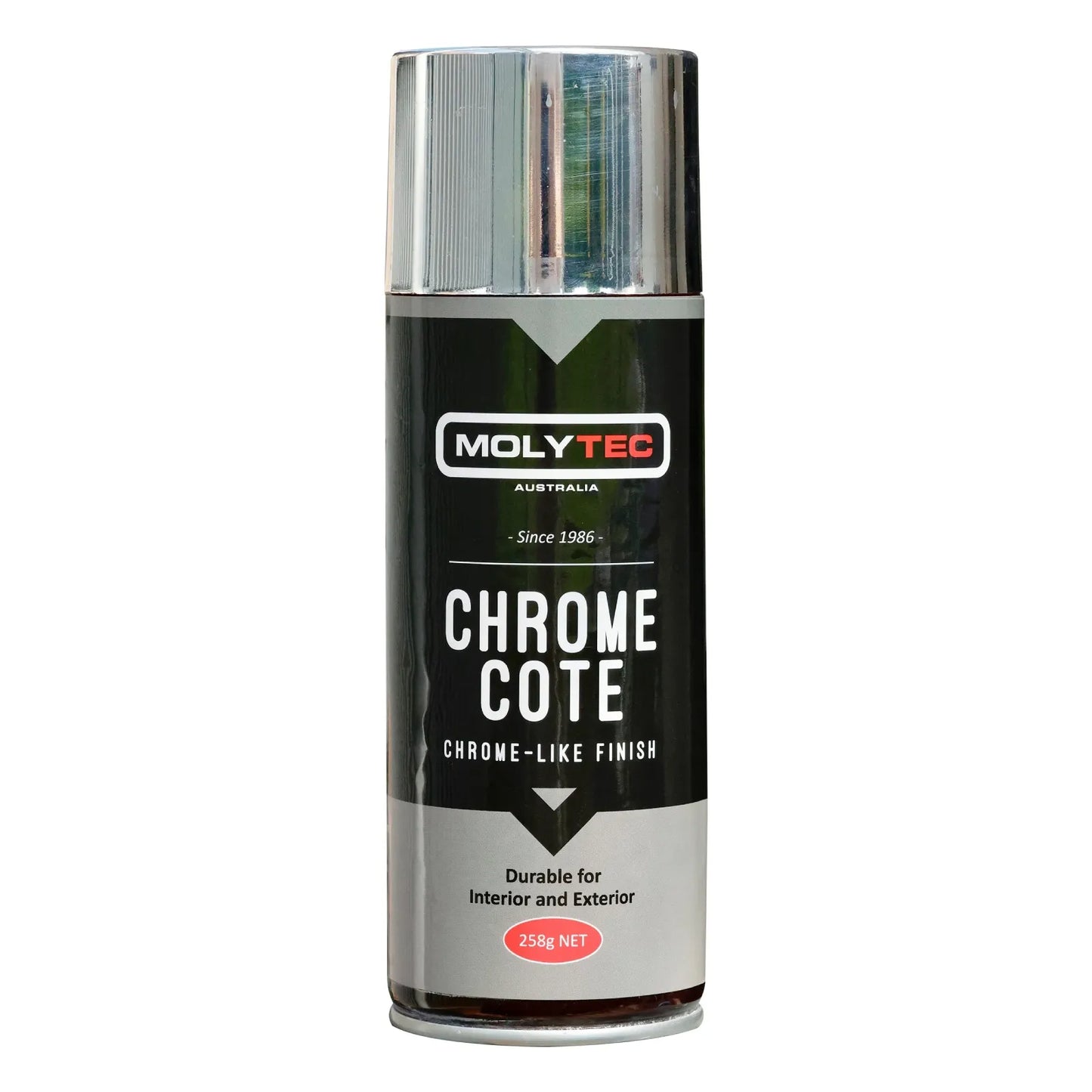 Molytec Chrome Cote Chrome-Effect Paint Aerosol 258g