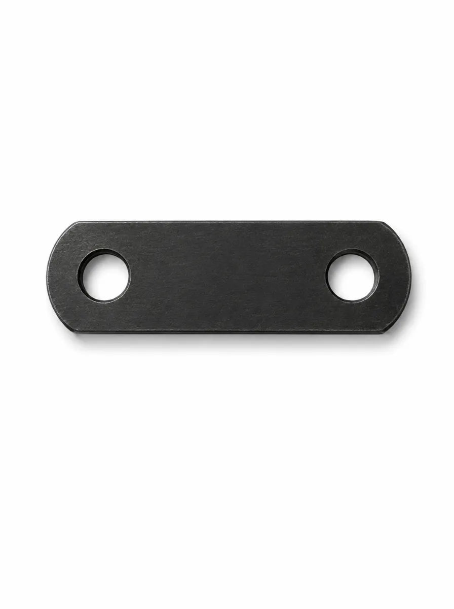 Shackle Plate 5/8" 66mm Bolt Hole Centres Black