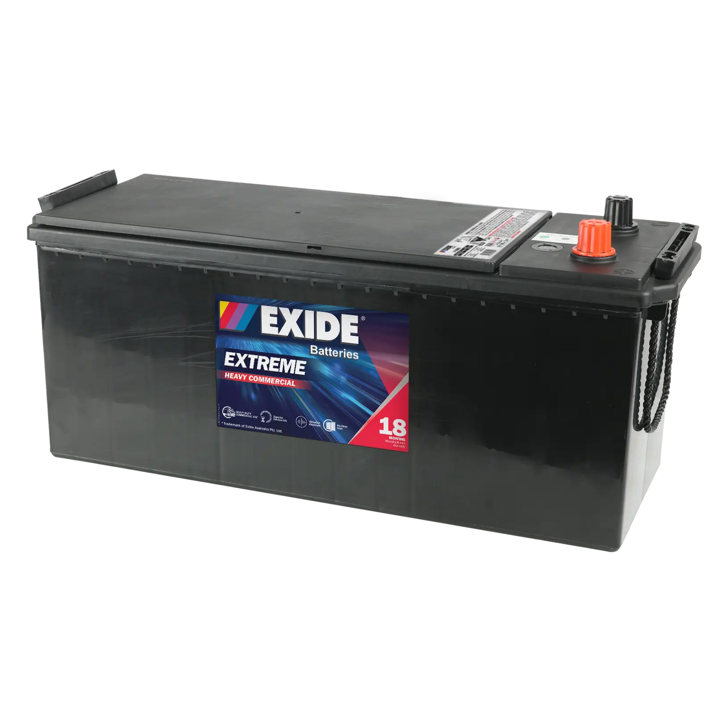 Exide Extreme Heavy Commercial N120 930CCA 120Ah Truck Battery Positive Right
