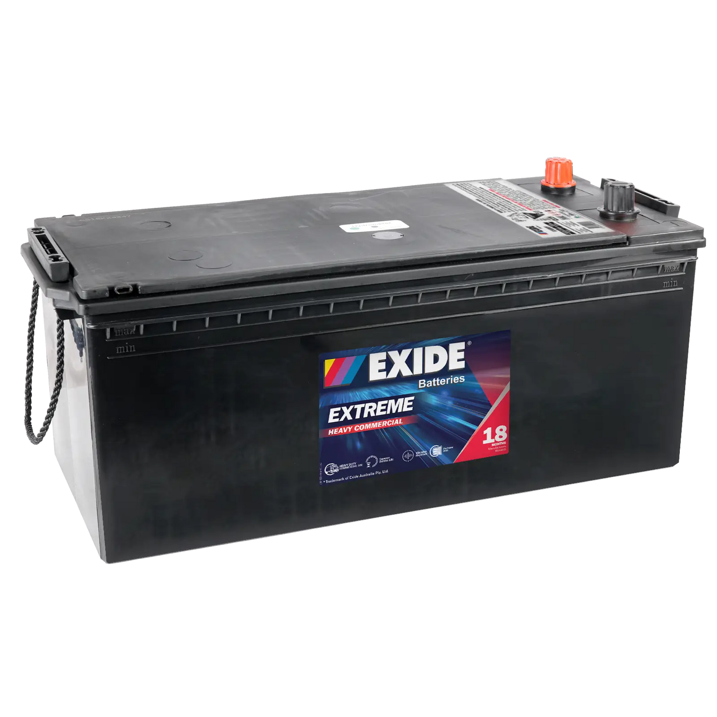 Exide Extreme Heavy Commercial N150 1030CCA 150Ah Truck Battery Positive Left