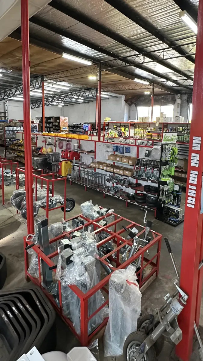 Parts Stop — inside the store