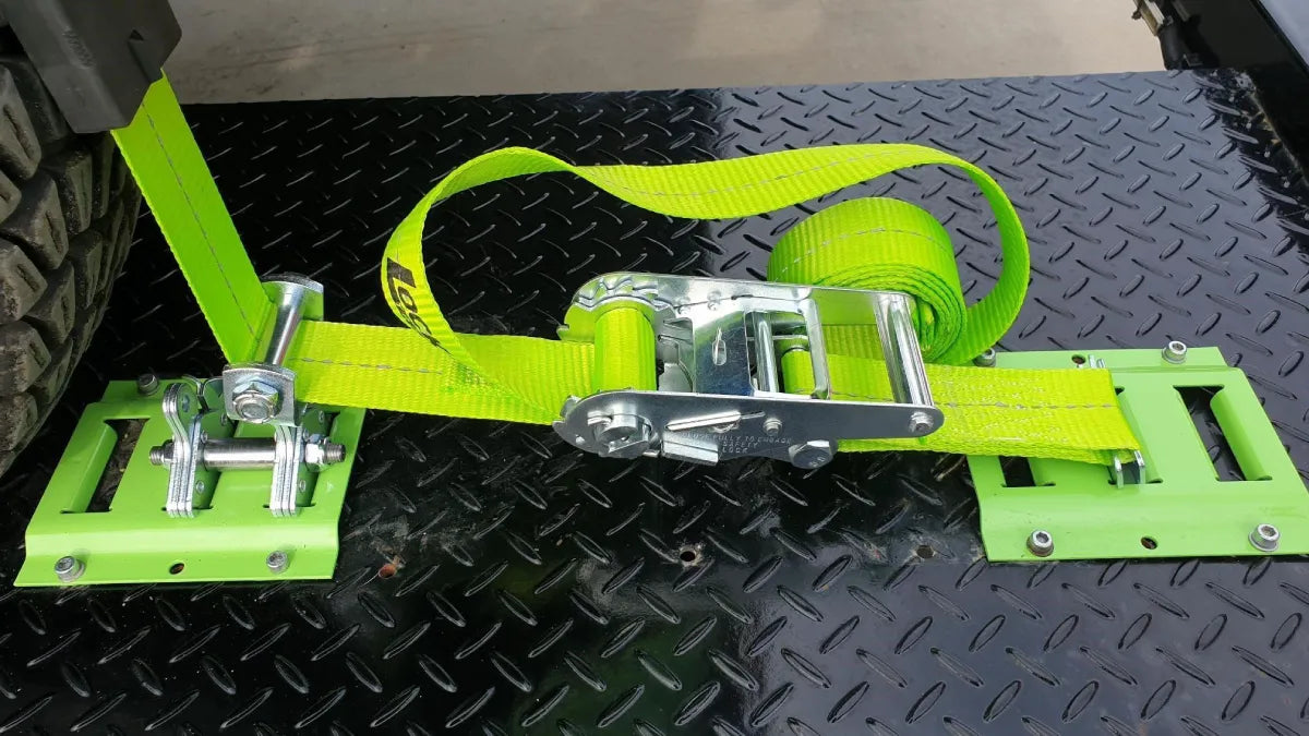 E-Track Kit for Lowered Cars 50mm x 3.65m Straps 2000kg