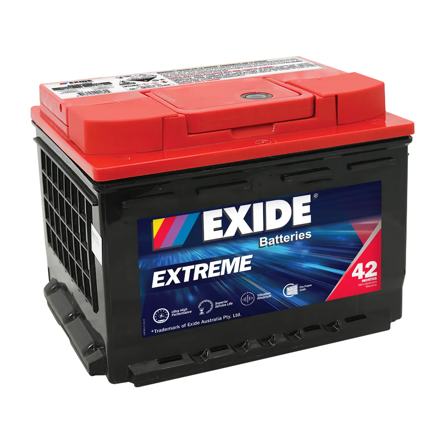 Exide Extreme N55 LN2 640CCA 70Ah European Vehicle Battery