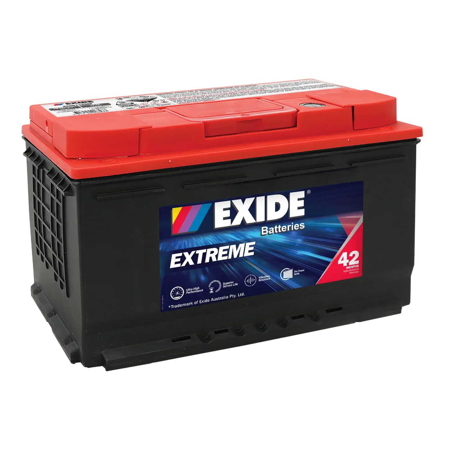 Exide Extreme N77H LN4 915CCA 95Ah European Vehicle Battery