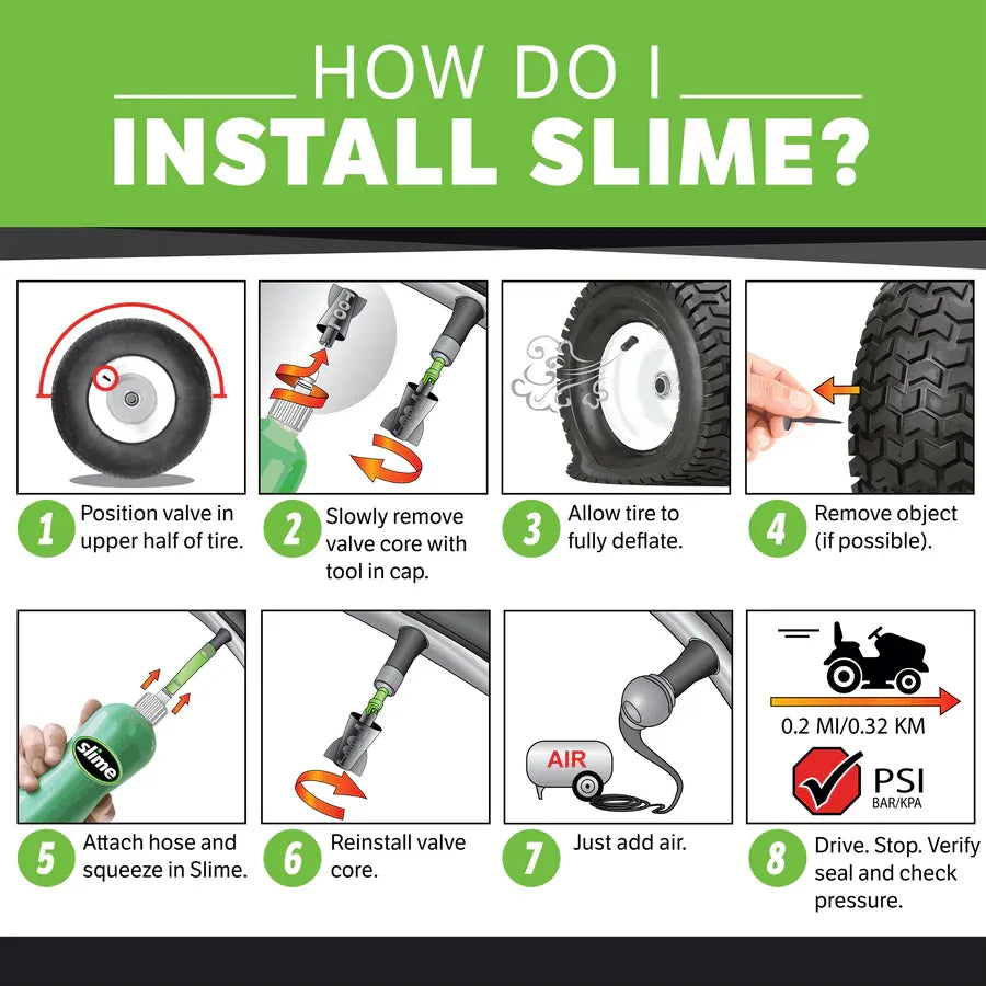 Slime Prevent And Repair Tubeless Tyre Sealant Blue Label 946ml