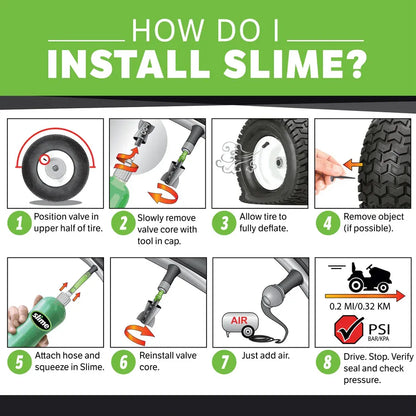 Slime Prevent And Repair Tubeless Tyre Sealant Blue Label 946ml