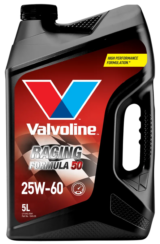 Valvoline Racing Formula 50 Mineral Engine Oil 5L