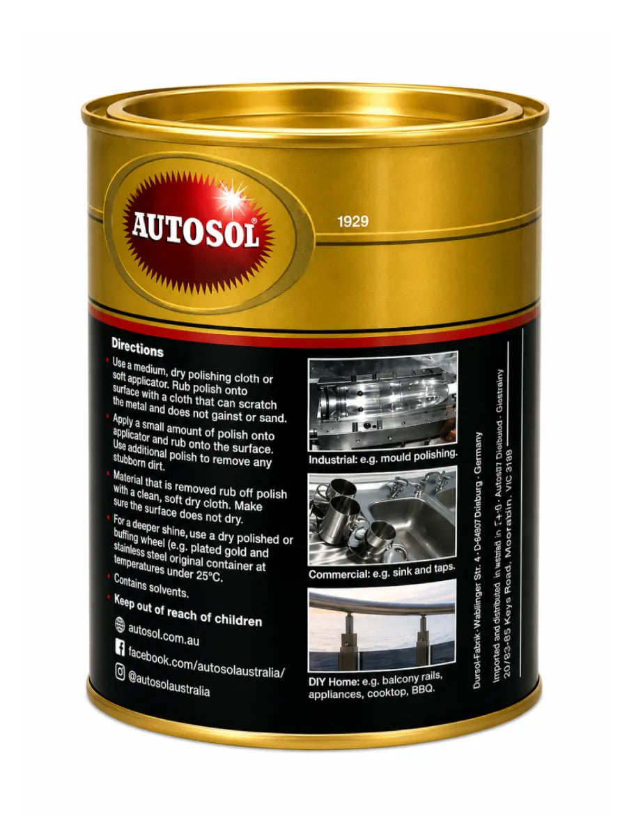 Autosol Metal Polish 1kg Tin