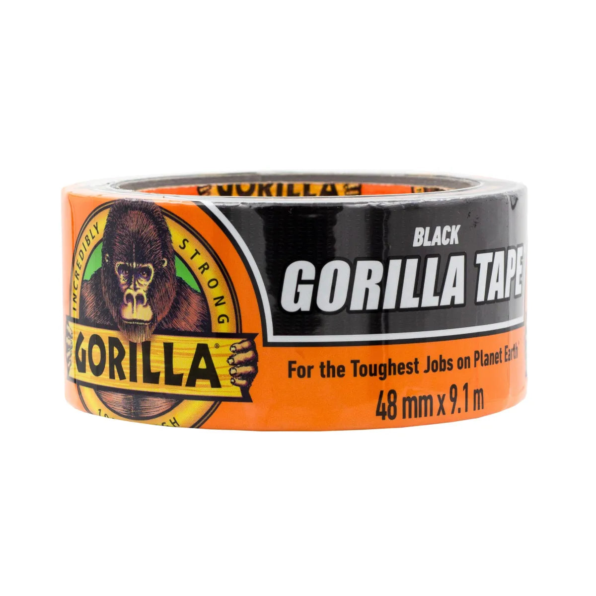 Gorilla Tape Black 48mm x 9.1m