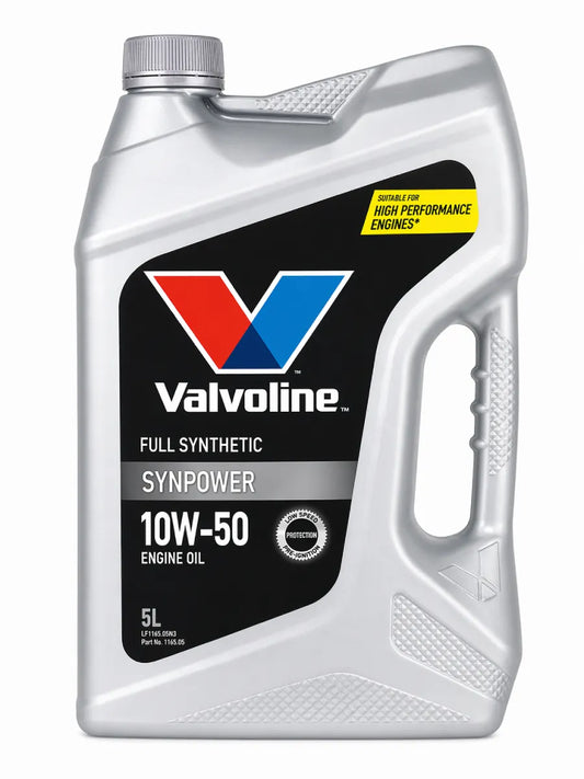 Valvoline SynPower 10W-50 Full Synthetic Engine Oil 5L