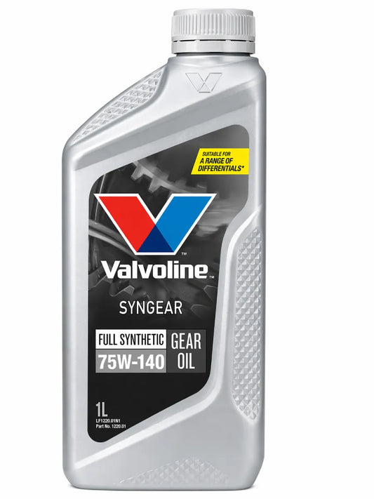 Valvoline SynGear 75W-140 Full Synthetic Gear Oil 1L