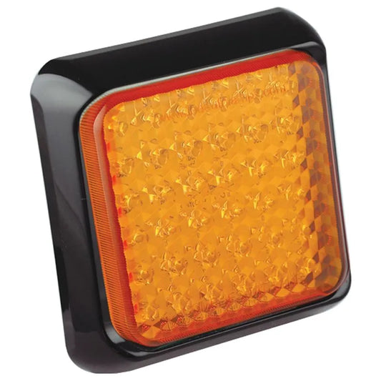 LED Indicator Lamp 12-24V Surface Mount 147 x 147 x 31mm