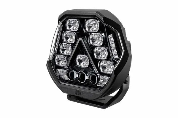 Hella Antares HP 200 LED Driving Light Round Crystal Clear Pair