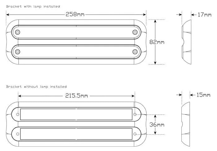 12V Stop/Tail Indicator Lamp