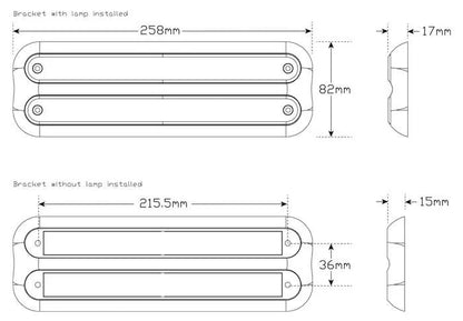 12V Stop/Tail Indicator Lamp