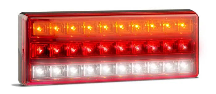 LED Combination Lamp 12-24V Stop/Tail/Ind/Reverse 275x100x22mm