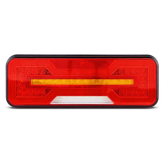Pair of LED Combination Lamp 12-24V Stop/Tail/Ind/Rev Reflector 284x100x37mm