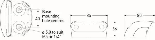 Hella LED Licence Plate Lamp White Multivolt Pack Of 8