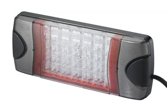 Hella DuraLED Combi-SR LED Stop Rear Position Rear Direction Indicator Reversing Lamp With Retro Reflector Multivolt