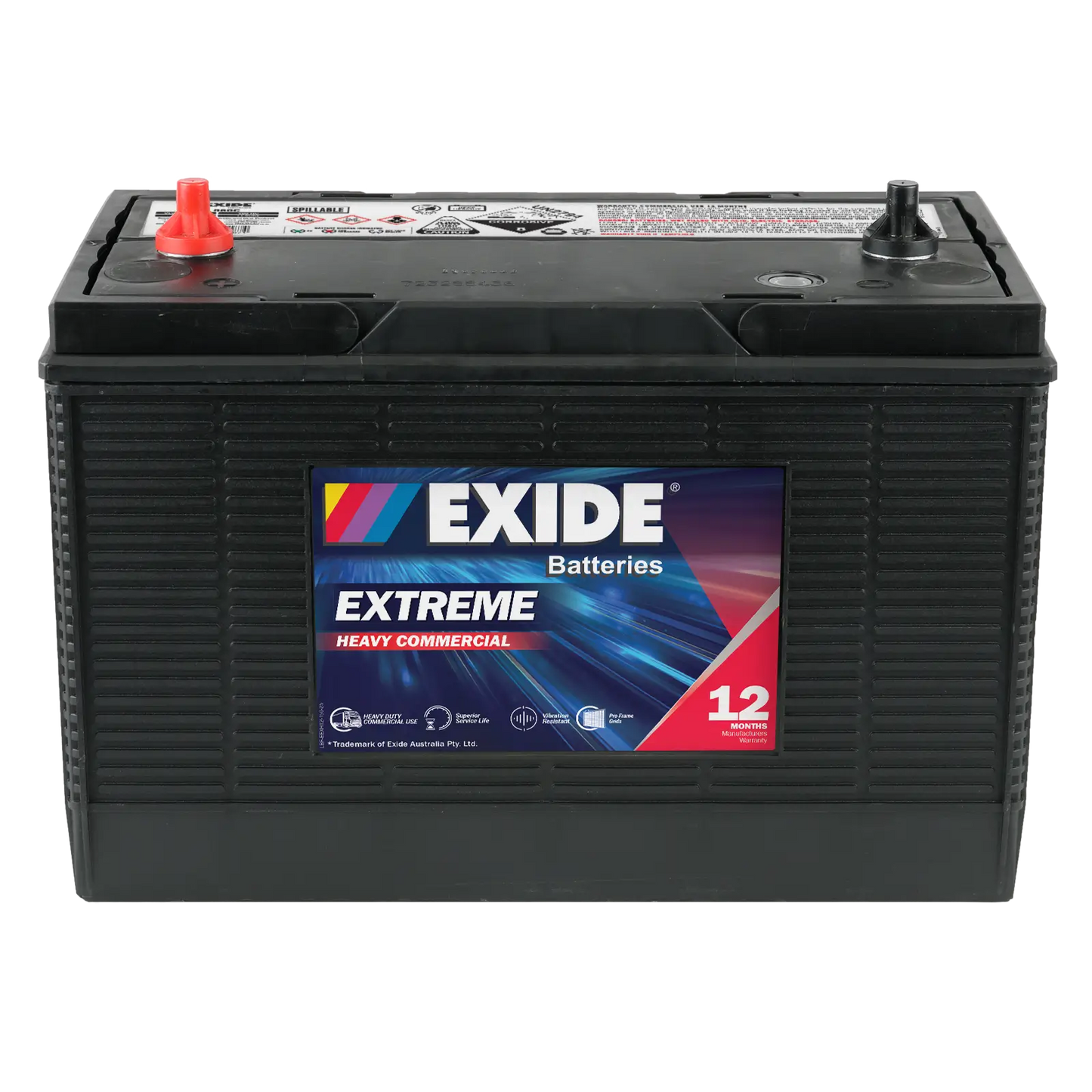 Exide Extreme Heavy Commercial N87 950CCA 100Ah Truck Battery