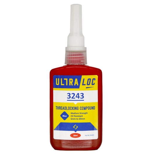 Ultra Loc 3243 Blue Medium Strength Threadlocker Tube 10ml