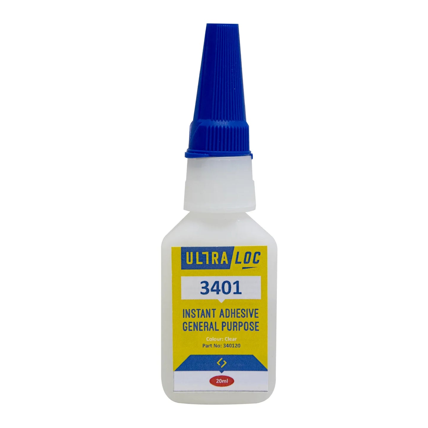 Ultra Loc 3401 Instant Adhesive Cyanoacrylate Tube 20ml