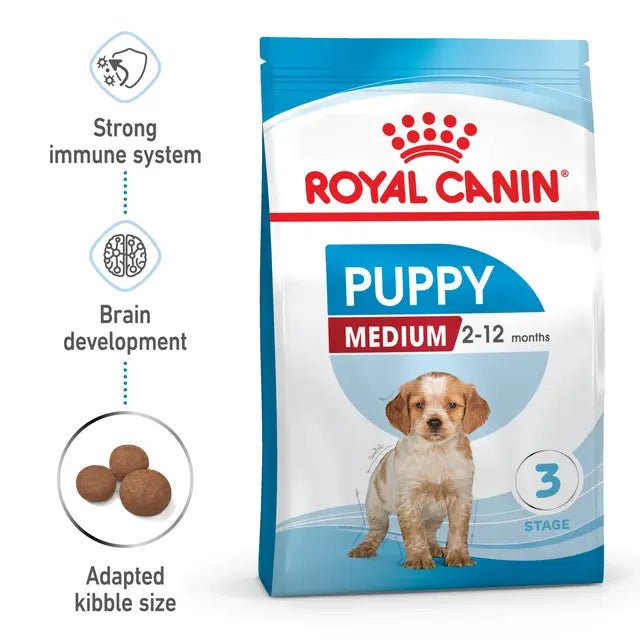 Royal Canin 15kg Medium Puppy Dog Food