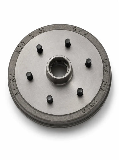 Landcruiser LC6 Hub 9" Hydraulic Drum (Bare) 6-Stud 6/139.7 PCD