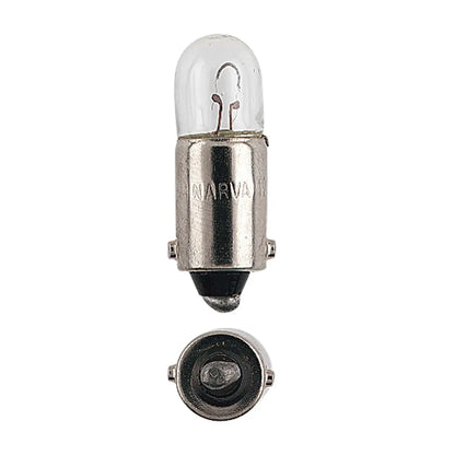 Narva 12V 4W T4W BA9S Incandescent Globe Pack Of 2