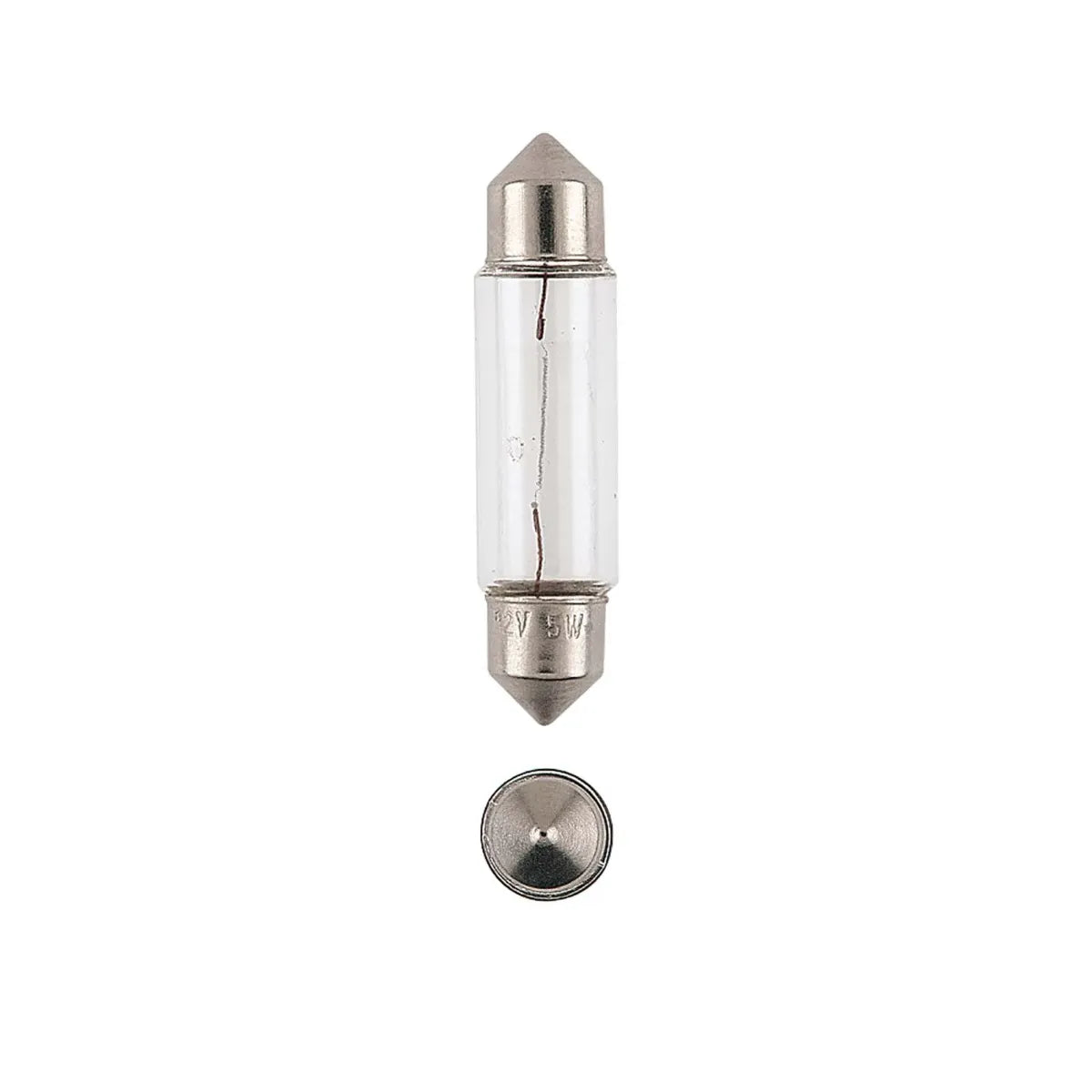 Narva 12V 5W SV8-5.8 Festoon Globe 41mm Pack Of 2