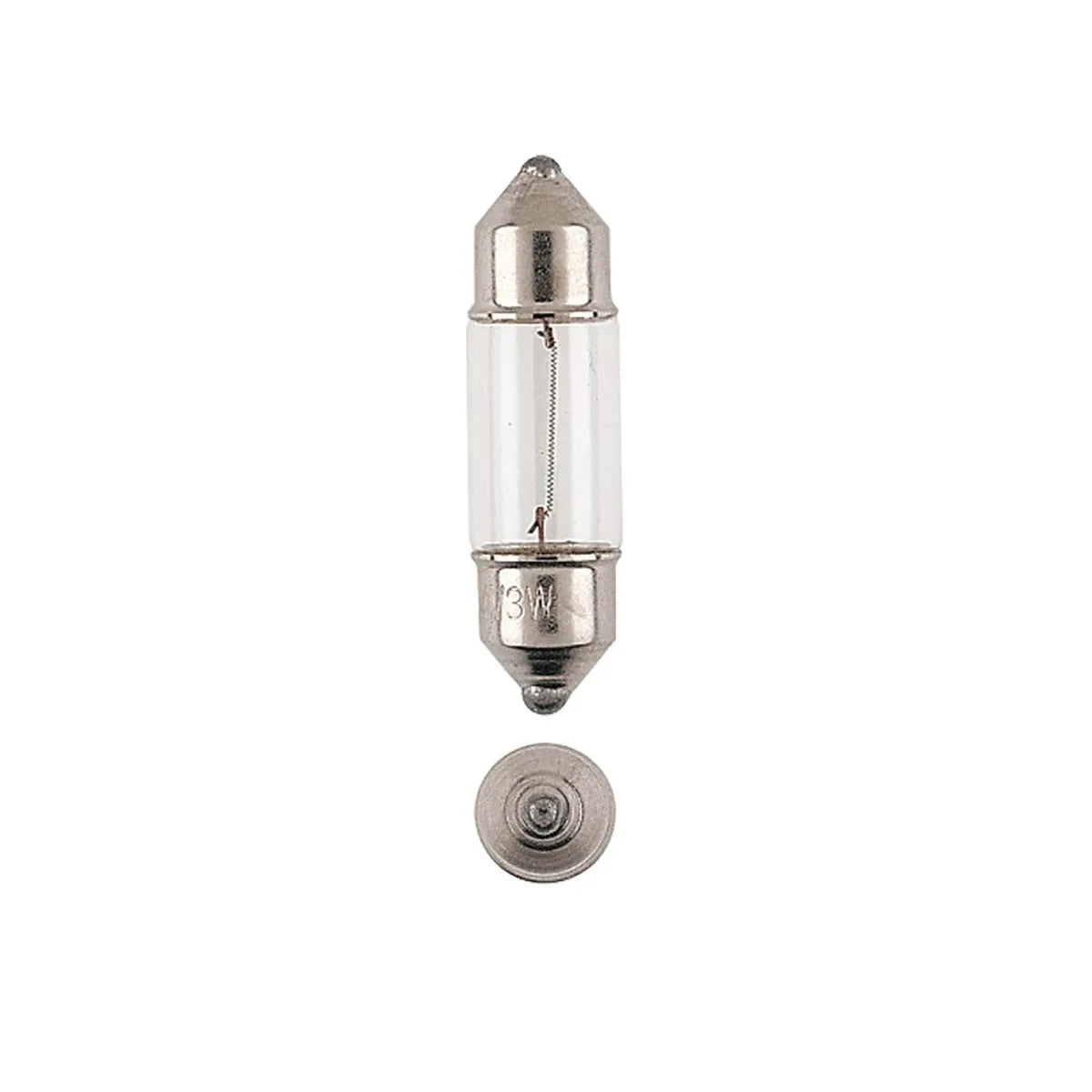 Narva 12V 3W SV7-8 Festoon Globe Pack Of 2