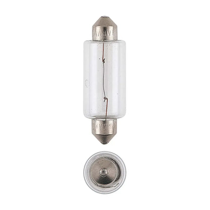 Narva 12V 18W SV8-5.8 Festoon Globe 44mm Pack Of 2