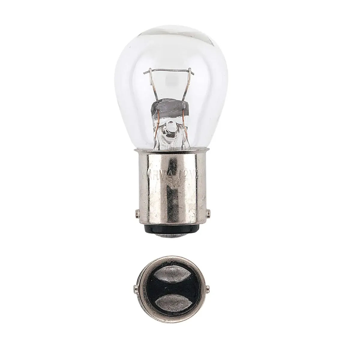 Narva 12V 21W BA15D Incandescent Globe Pack Of 2