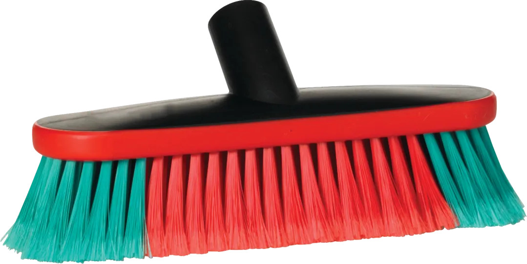 Vikan Vehicle Brush Waterfed 270mm Soft Split Black