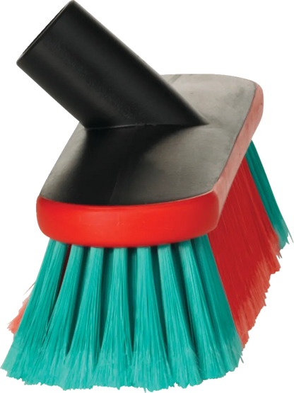 Vikan Vehicle Brush Waterfed 270mm Soft Split Black