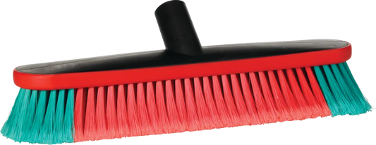 Vikan Vehicle Brush Waterfed 370mm Soft Split Black
