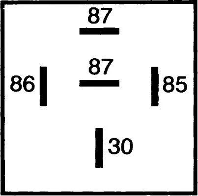 Hella Mini Relay 12V 5-Pin Normally Open 40A With Holder And Suppression Diode