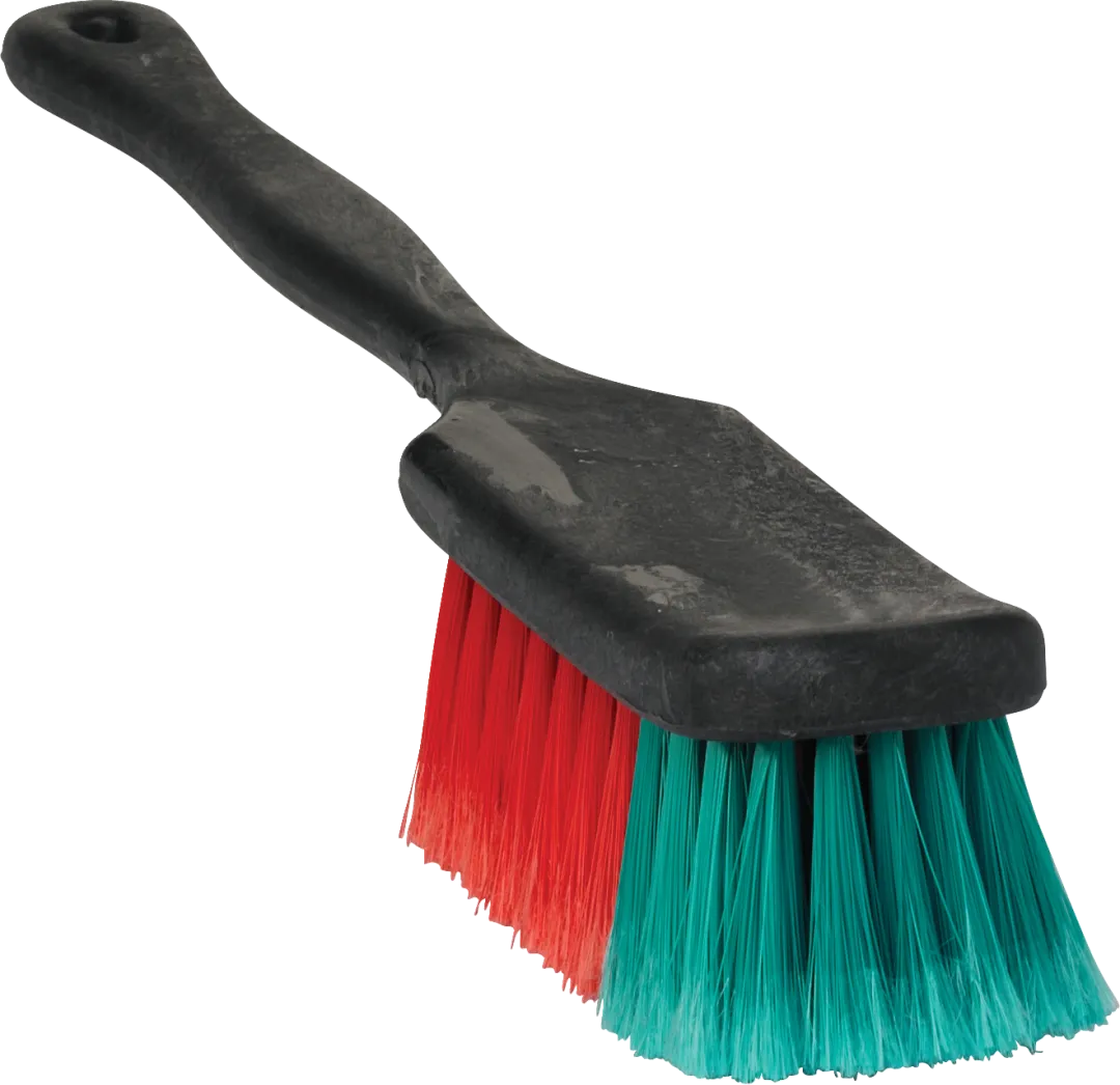 Vikan Vehicle Brush Long Handle 420mm Soft Split Black